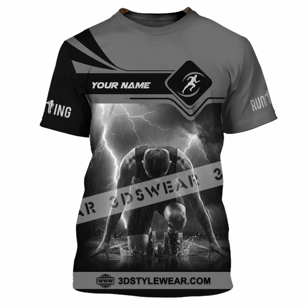 Unisex Shirt - Custom Running 3D Shirt - T-Shirt / S - T-shirt