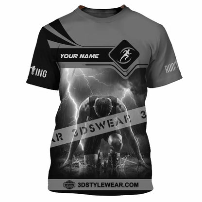 Unisex Shirt - Custom Running 3D Shirt - T-Shirt / S - T-shirt