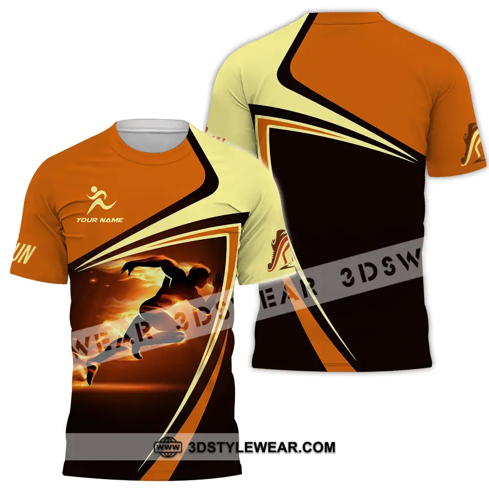 Unisex Shirt - Custom Running 3D Shirt - T-Shirt / S - T-shirt
