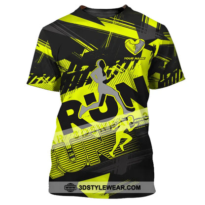 Unisex Shirt - Custom Running 3D Shirt - T-Shirt / S - T-shirt