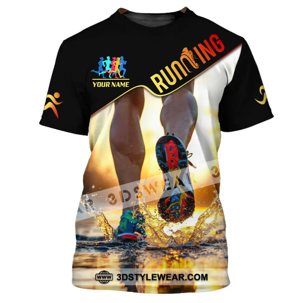 Unisex Shirt - Custom Running 3D Shirt - T-Shirt / S - T-shirt