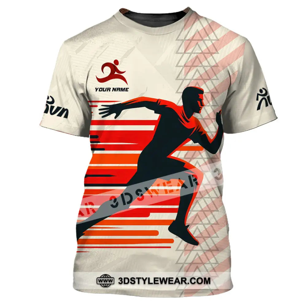 Unisex Shirt - Custom Running 3D Shirt - T-Shirt / S - T-shirt