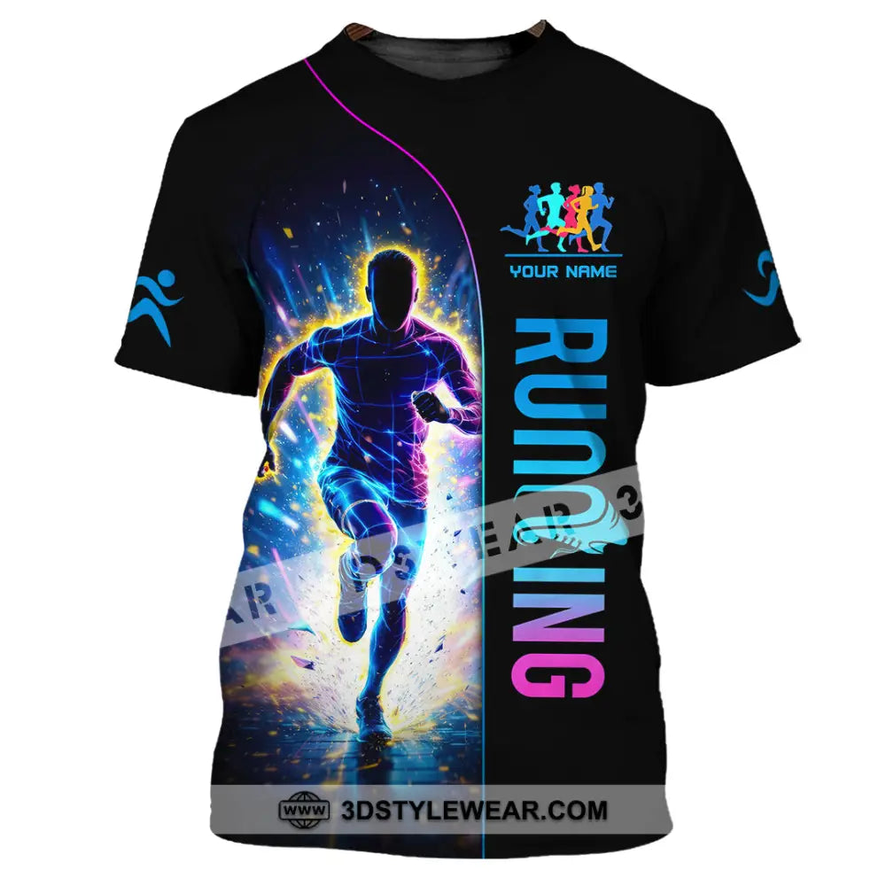 Unisex Shirt - Custom Running 3D Shirt - T-Shirt / S - T-shirt