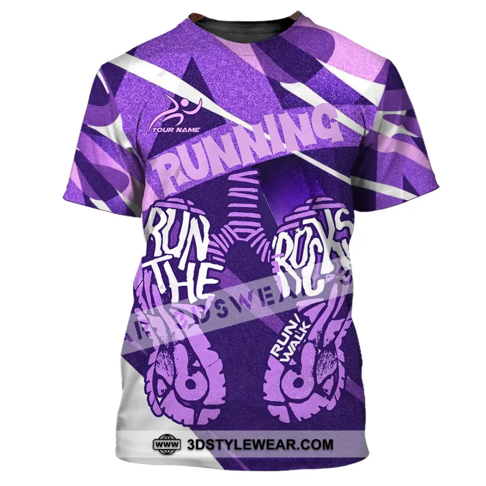 Unisex Shirt - Custom Running 3D Shirt - T-Shirt / S - T-shirt