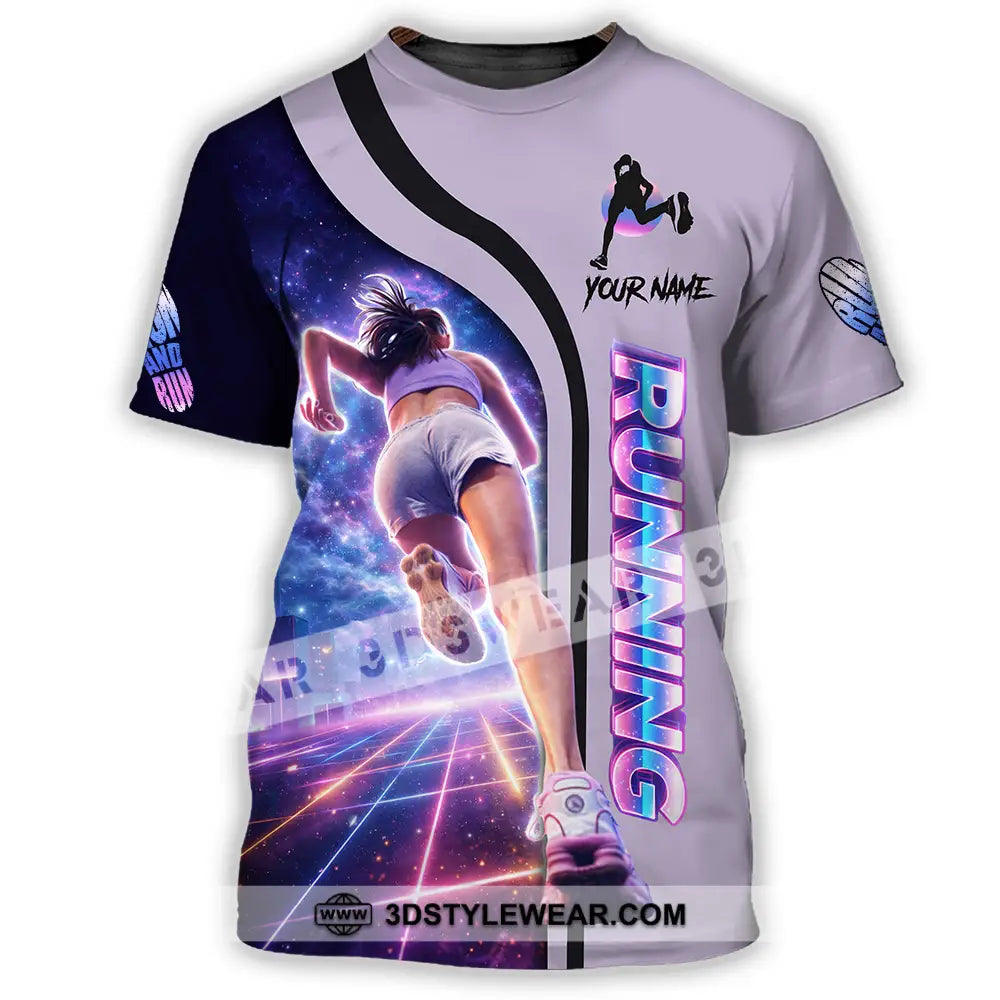 Unisex Shirt - Custom Running 3D Shirt - T-Shirt / S - T-shirt