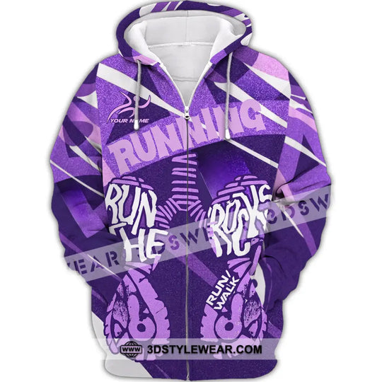 Unisex Shirt - Custom Running 3D Shirt style option 2