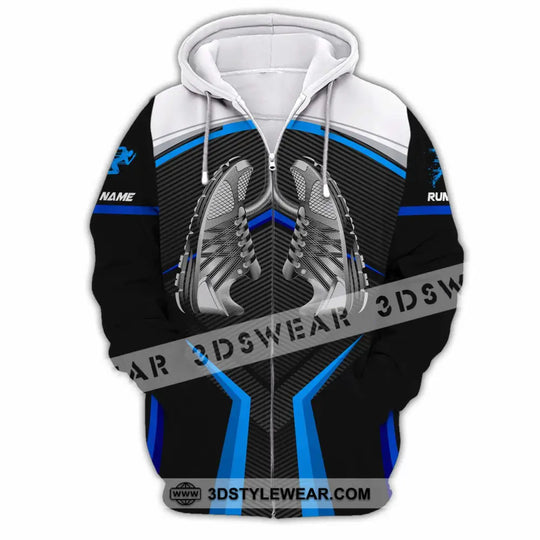 Unisex Shirt - Custom Running 3D Shirt style option 4