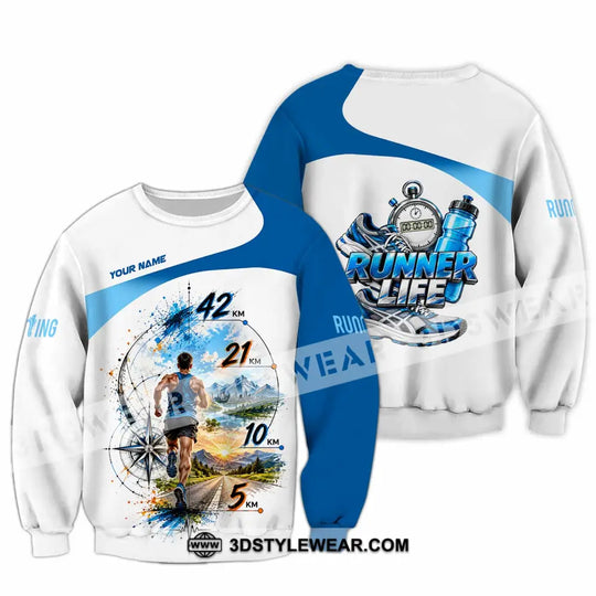 Unisex Shirt - Custom Running Life Shirt style option 4