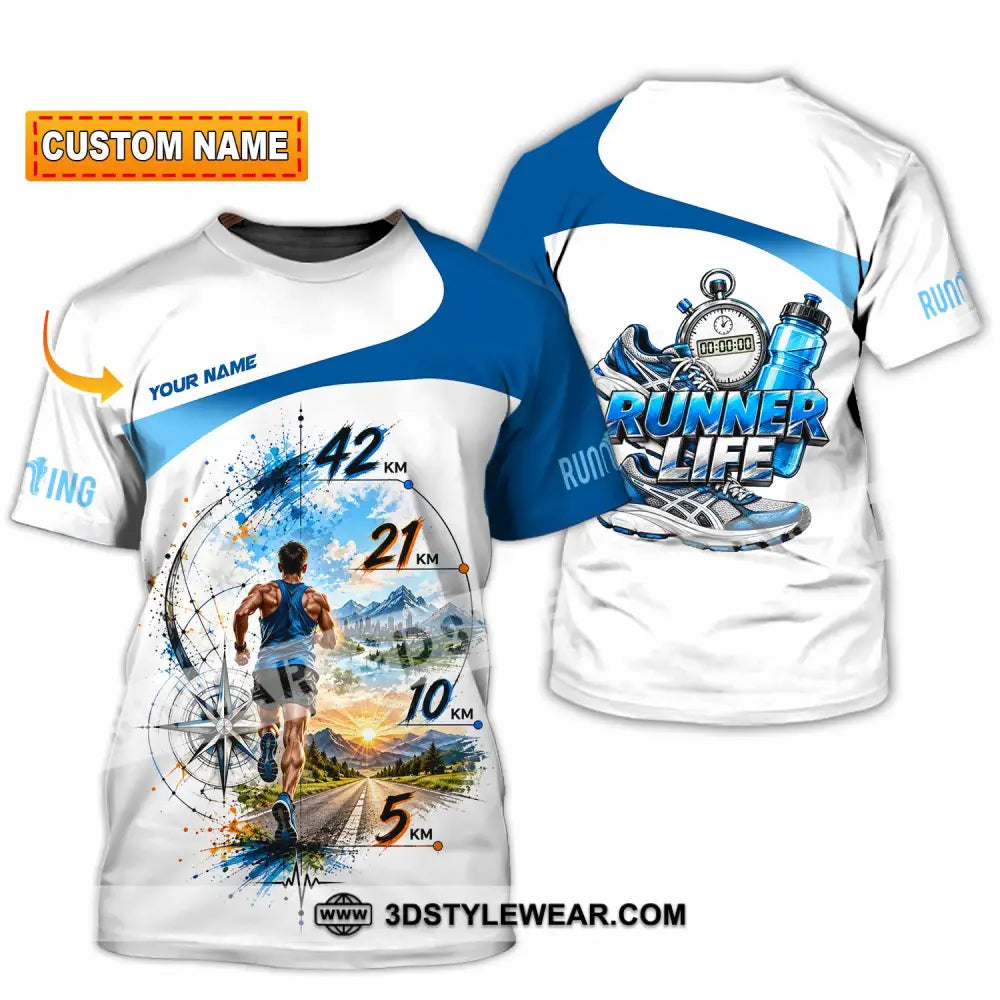 Unisex Shirt - Custom Running Life Shirt - T-shirt