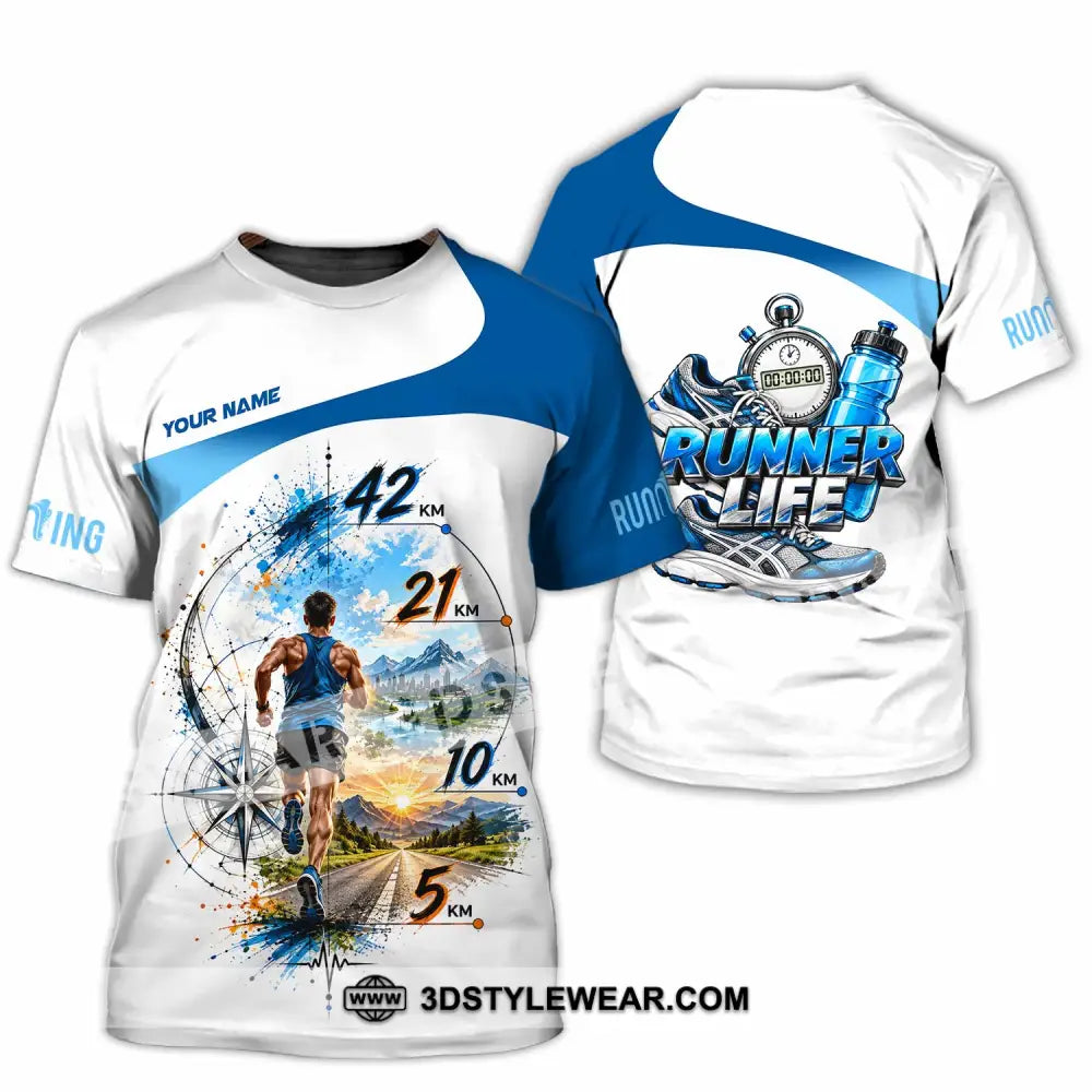 Unisex Shirt - Custom Running Life Shirt - T-Shirt / S - T-shirt
