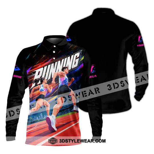 Unisex Shirt - Custom Running Shirt style option 2