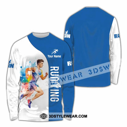 Unisex Shirt - Custom Running Shirt - Long Sleeve Shirt / S - T-shirt