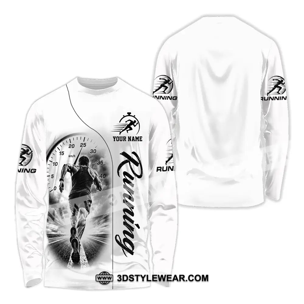 Unisex Shirt - Custom Running Shirt - Long Sleeve Shirt / S - T-shirt