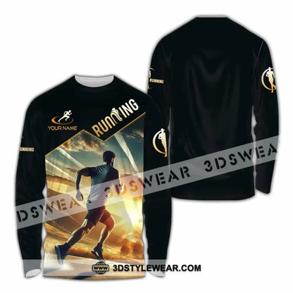 Unisex Shirt - Custom Running Shirt - Long Sleeve Shirt / S - T-shirt