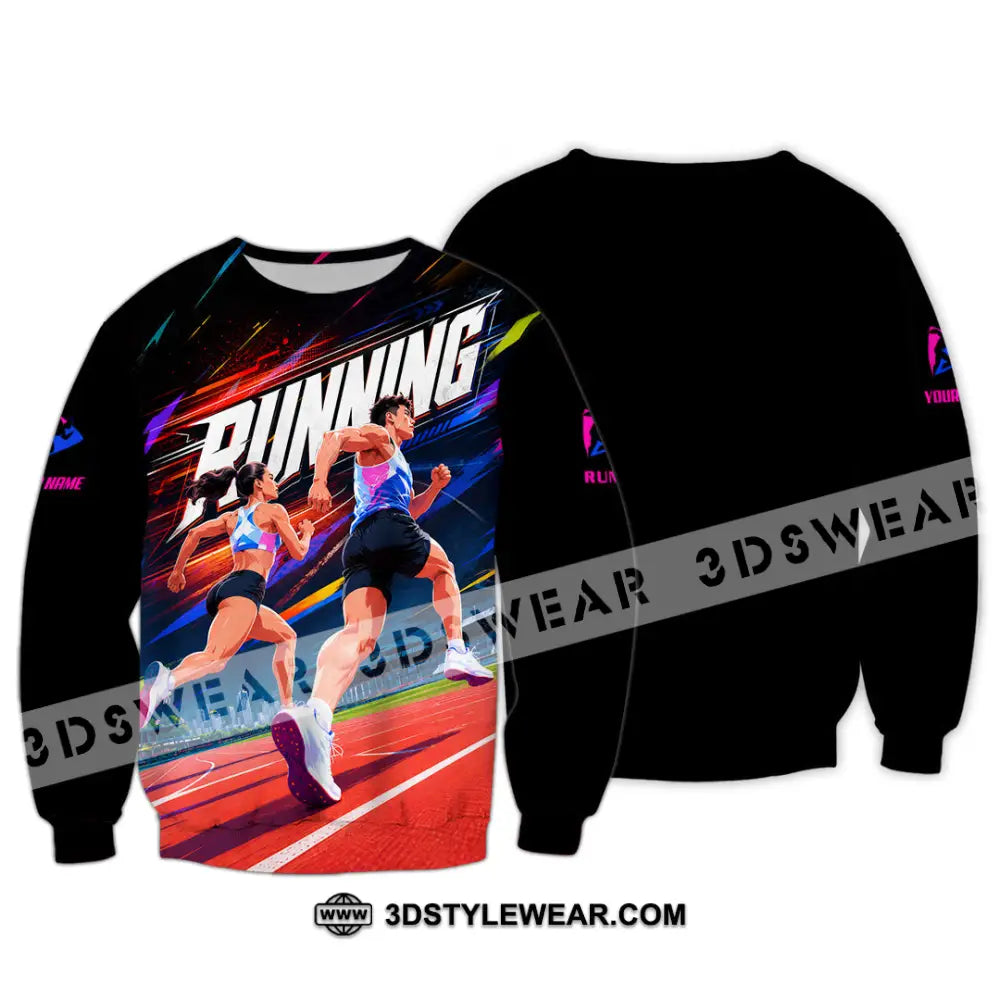Unisex Shirt - Custom Running Shirt - Long Sleeve / S - T-shirt