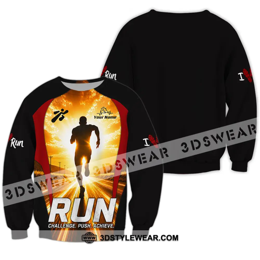 Unisex Shirt - Custom Running Shirt - Long Sleeve / S - T-shirt