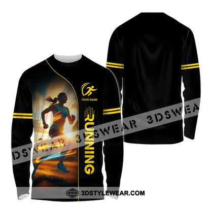 Unisex Shirt - Custom Running Shirt - Long Sleeve Shirt / S - T-shirt