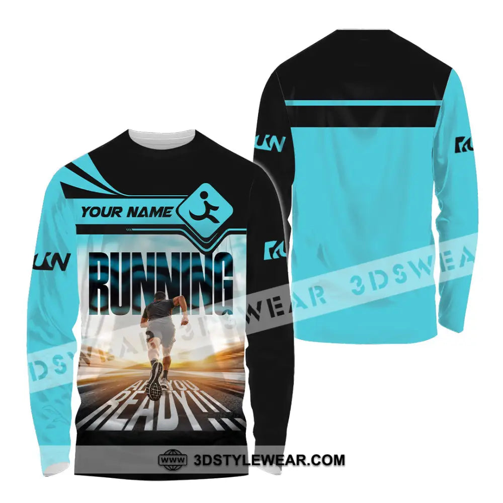 Unisex Shirt - Custom Running Shirt - Long Sleeve Shirt / S - T-shirt