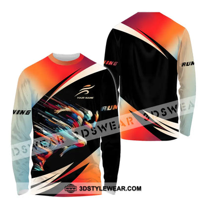Unisex Shirt - Custom Running Shirt - Long Sleeve Shirt / S - T-shirt