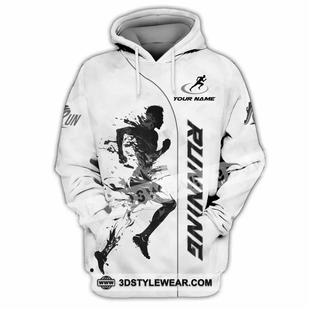 Unisex Shirt - Custom Running Lover Shirt - Hoodie / S - T-shirt