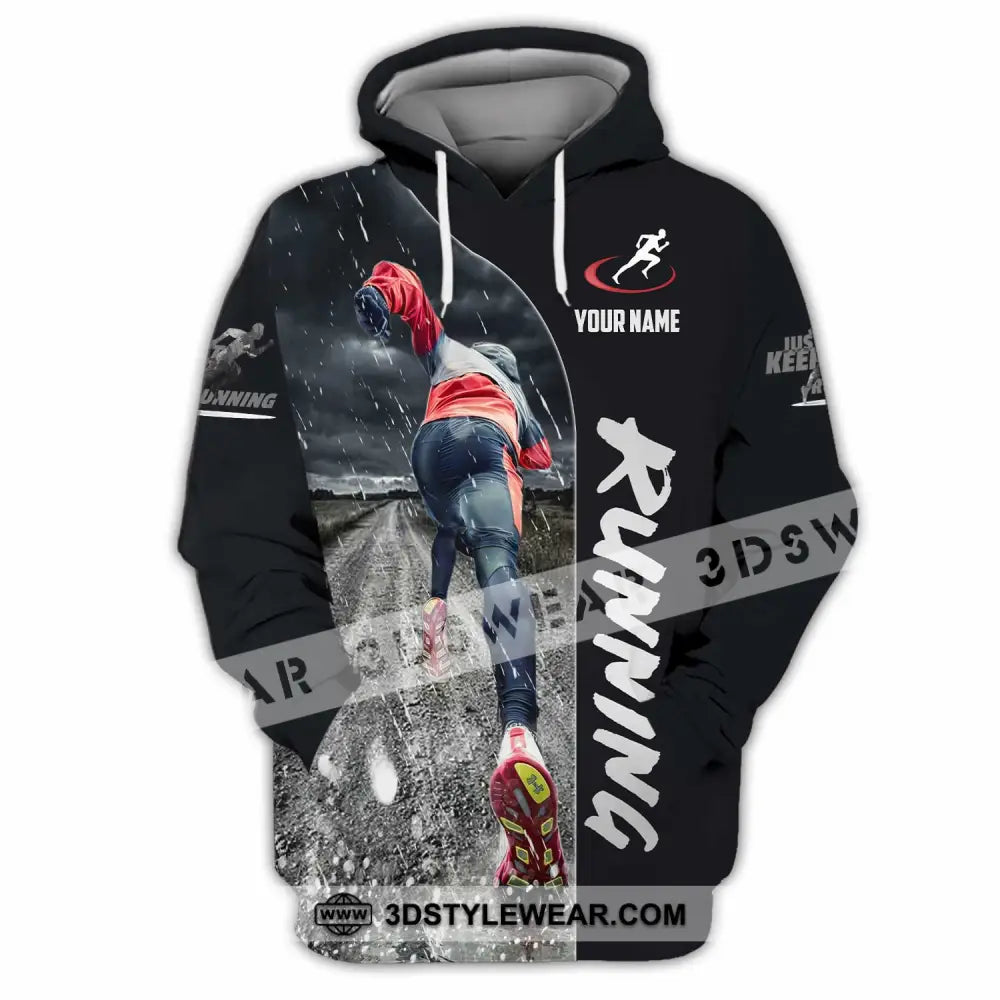 Unisex Shirt - Custom Running Lover Shirt - Hoodie / S - T-shirt