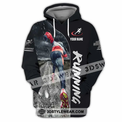 Unisex Shirt - Custom Running Lover Shirt - Hoodie / S - T-shirt