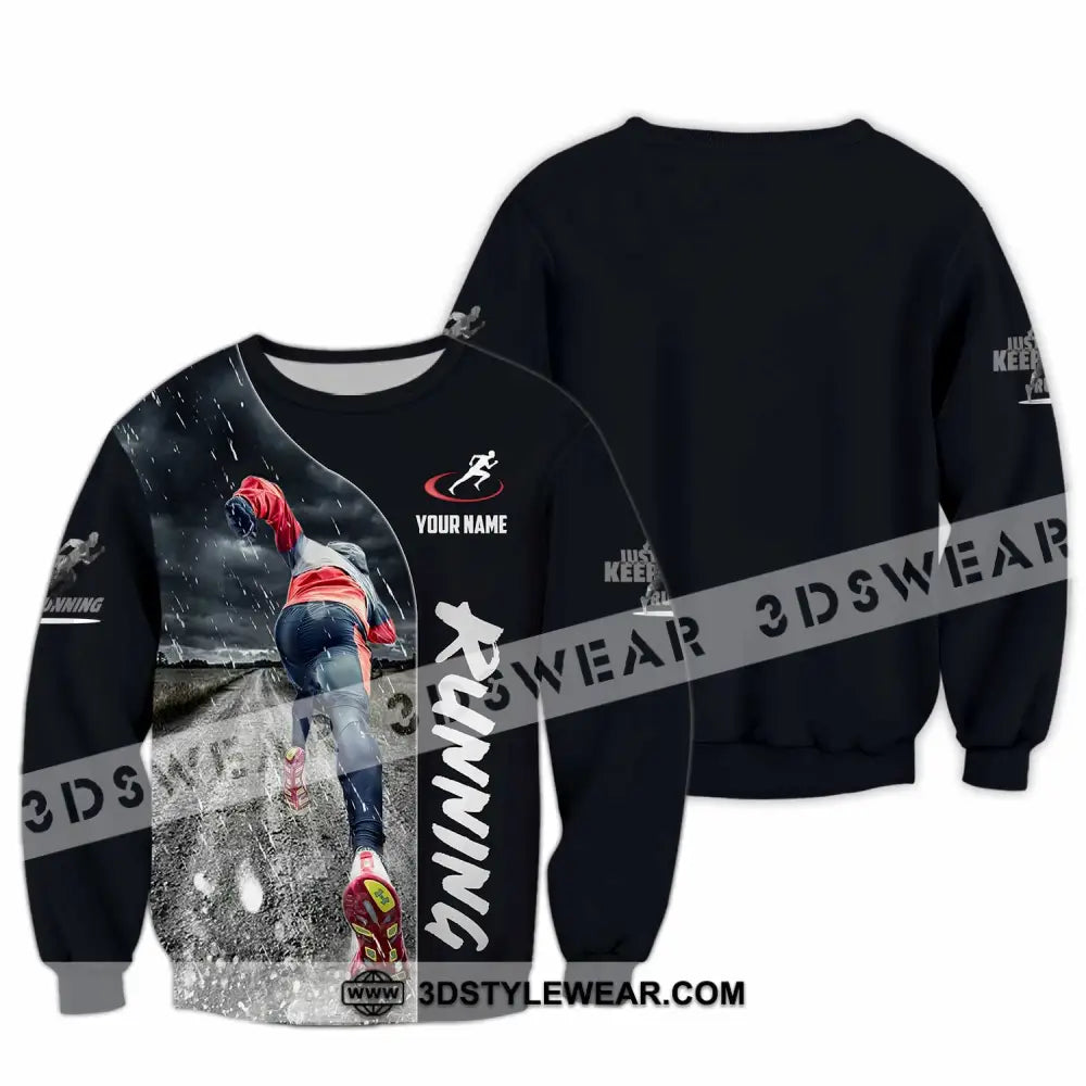 Unisex Shirt - Custom Running Lover Shirt - Long Sleeve / S - T-shirt