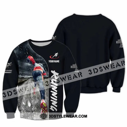 Unisex Shirt - Custom Running Lover Shirt - Long Sleeve / S - T-shirt