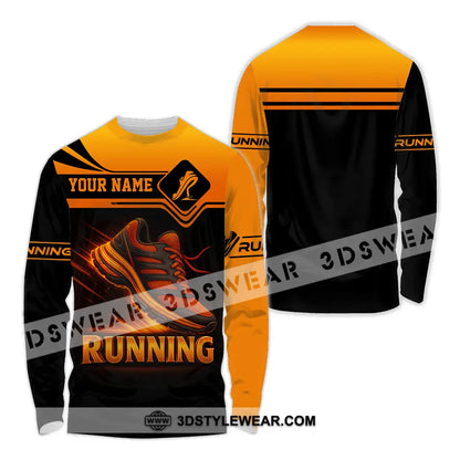Unisex Shirt - Custom Running Lover Shirt - Long Sleeve Shirt / S - T-shirt