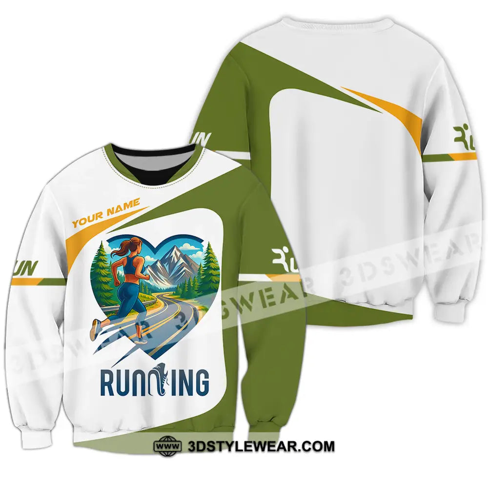 Unisex Shirt - Custom Running Lover Shirt - Long Sleeve / S - T-shirt