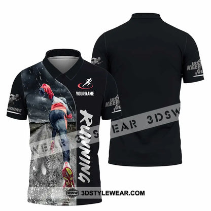 Unisex Shirt - Custom Running Lover Shirt - Polo Shirt / S - T-shirt