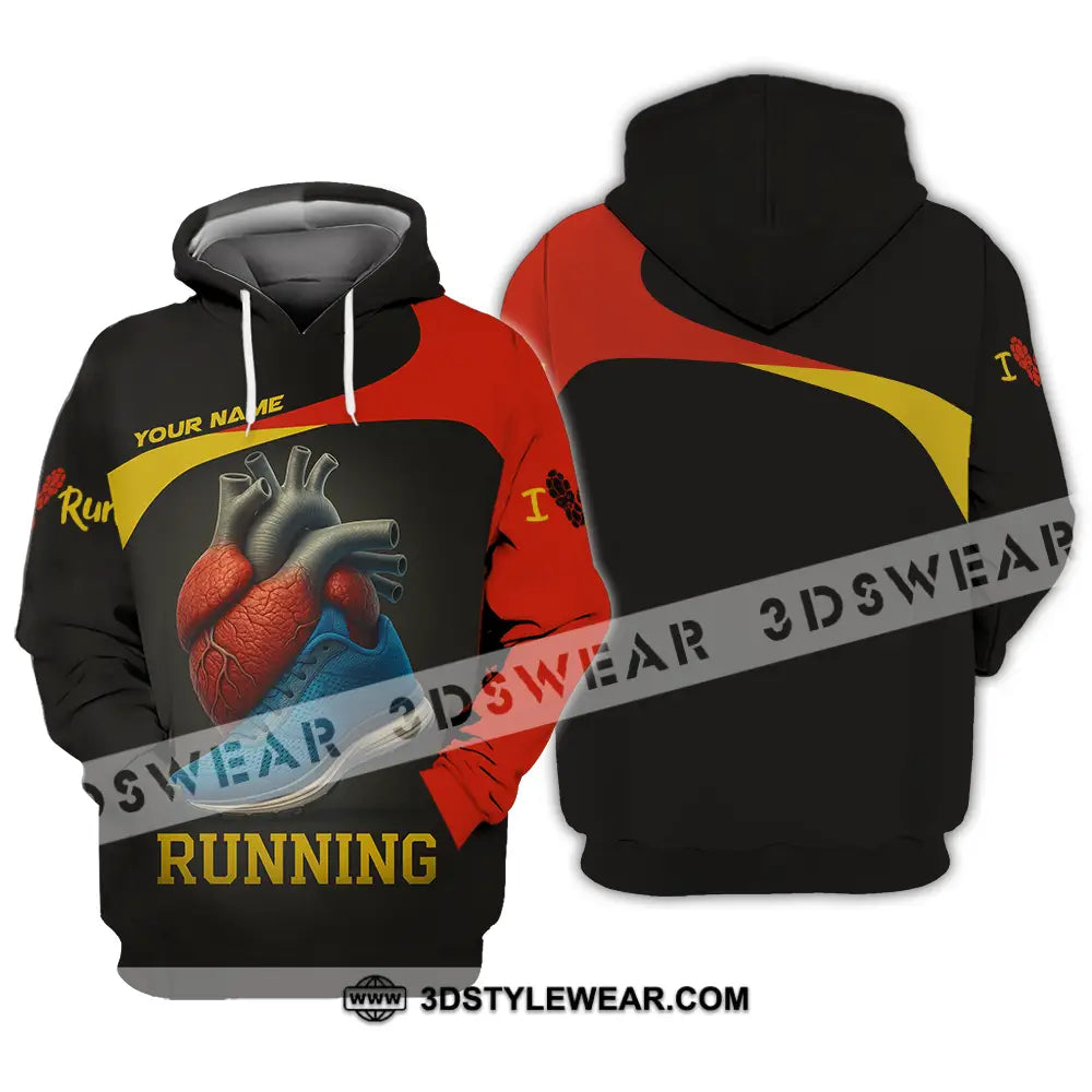 Unisex Shirt - Custom Running Lover Runner Shirt - Hoodie / S - T-shirt