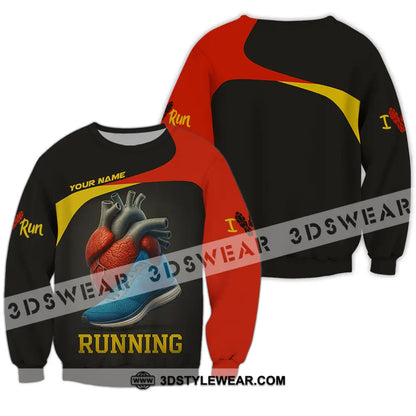 Unisex Shirt - Custom Running Lover Runner Shirt - Long Sleeve / S - T-shirt