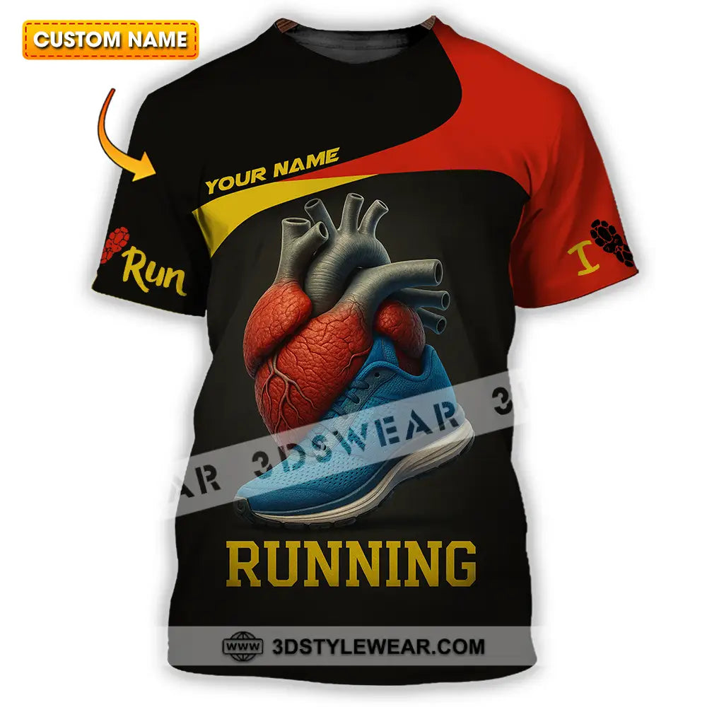 Unisex Shirt - Custom Running Lover Runner Shirt - T-shirt