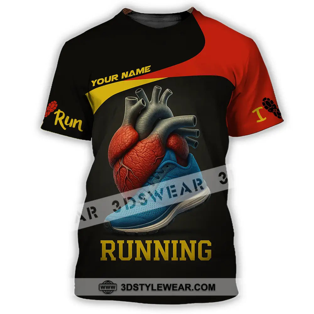 Unisex Shirt - Custom Running Lover Runner Shirt - T-Shirt / S - T-shirt