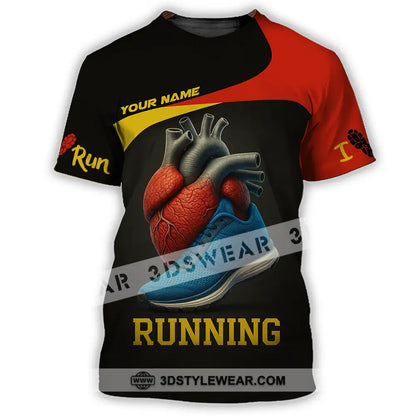 Unisex Shirt - Custom Running Lover Runner Shirt - T-Shirt / S - T-shirt