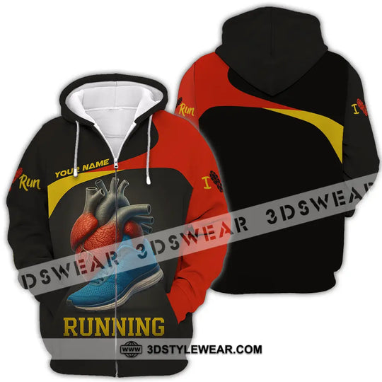 Unisex Shirt - Custom Running Lover, Runner Shirt style option 4