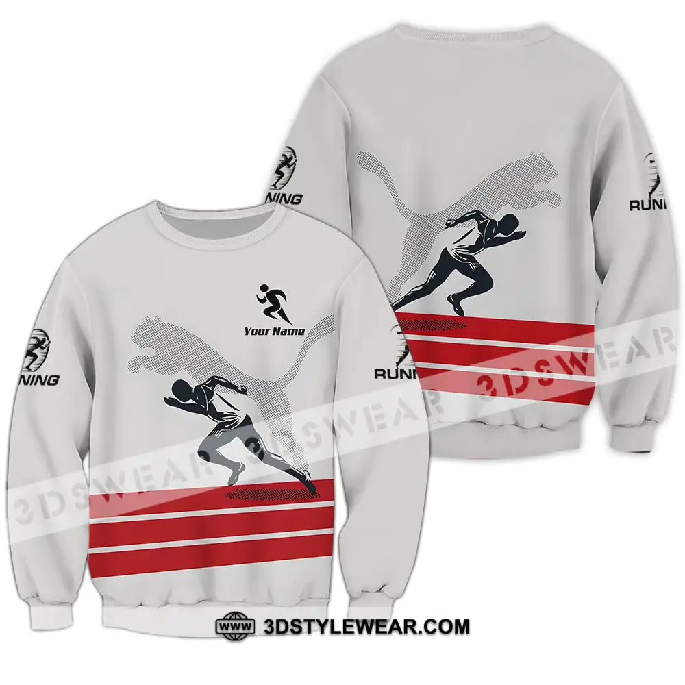 Unisex Shirt - Custom Running Lover Sport Shirt - Long Sleeve / S - T-shirt