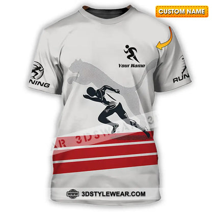 Unisex Shirt - Custom Running Lover Sport Shirt - T-shirt