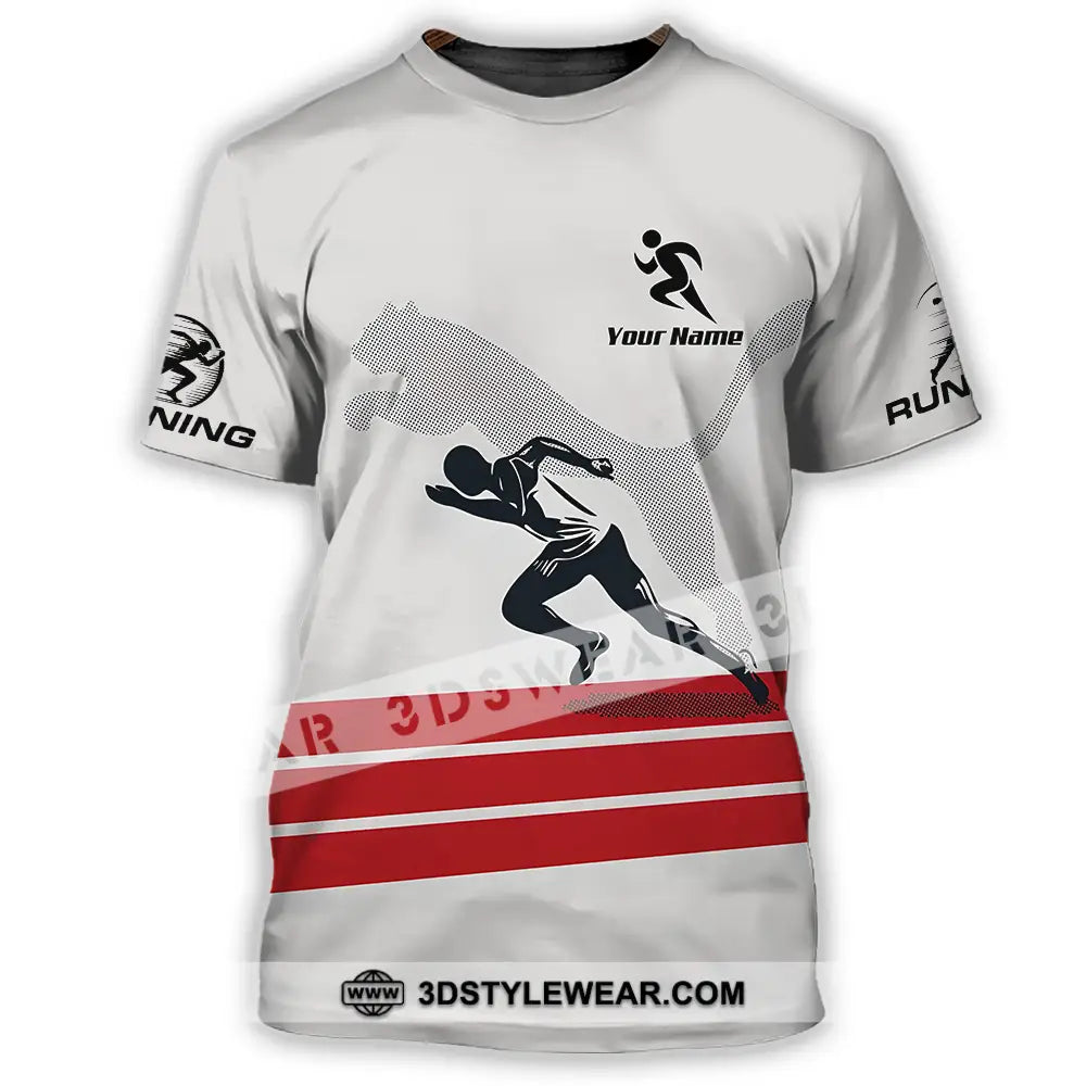 Unisex Shirt - Custom Running Lover Sport Shirt - T-Shirt / S - T-shirt