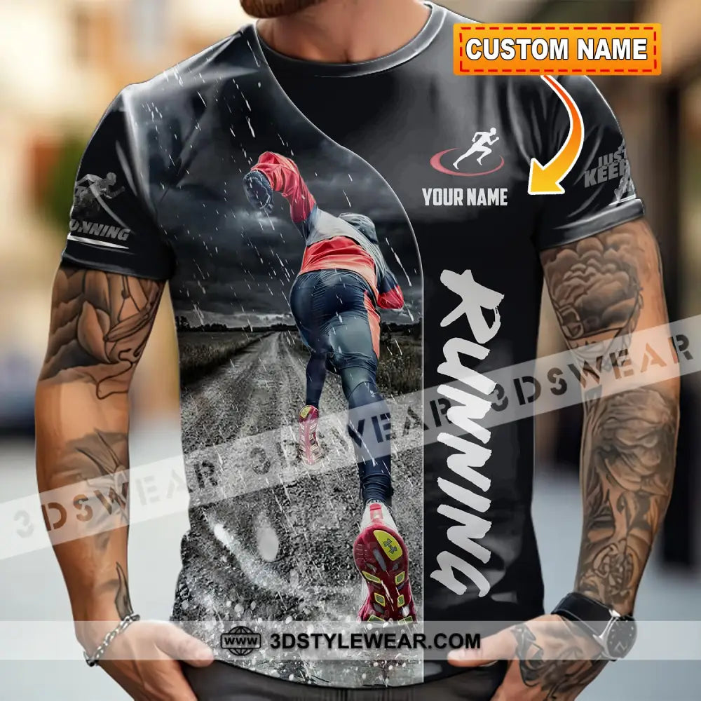 Unisex Shirt - Custom Running Lover Shirt - T-shirt