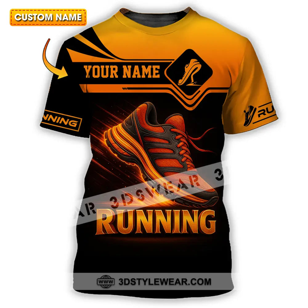 Unisex Shirt - Custom Running Lover Shirt - T-shirt
