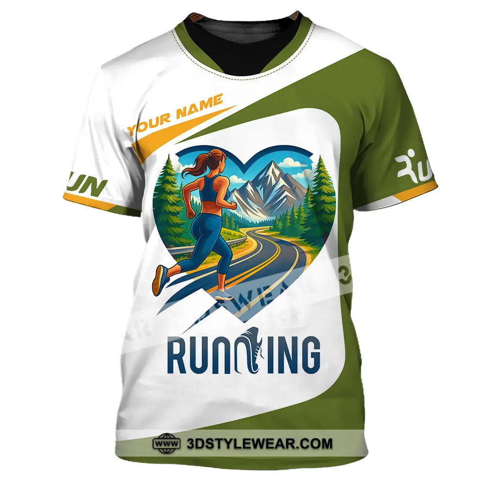 Unisex Shirt - Custom Running Lover Shirt - T-Shirt / S - T-shirt