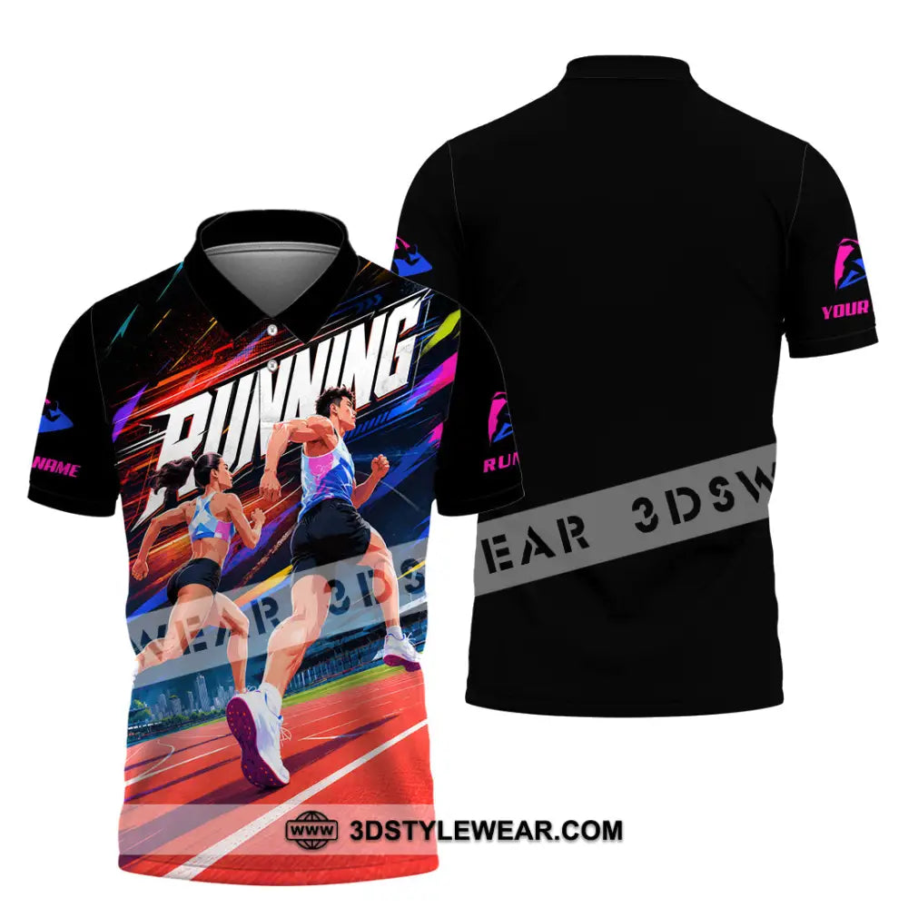 Unisex Shirt - Custom Running Shirt - Polo Shirt / S - T-shirt