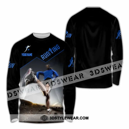 Unisex Shirt - Custom Running Sport Shirt - Long Sleeve Shirt / S - T-shirt