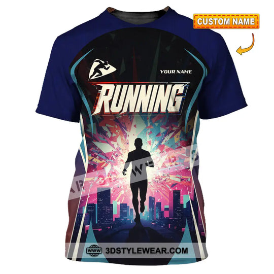 Unisex Shirt - Custom Running Shirt style option 1