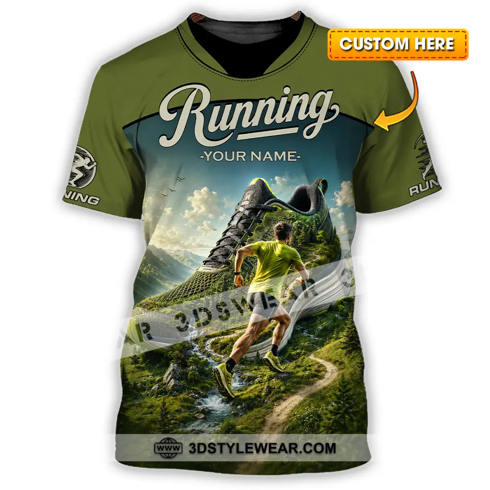 Unisex Shirt - Custom Running Shirt - T-shirt