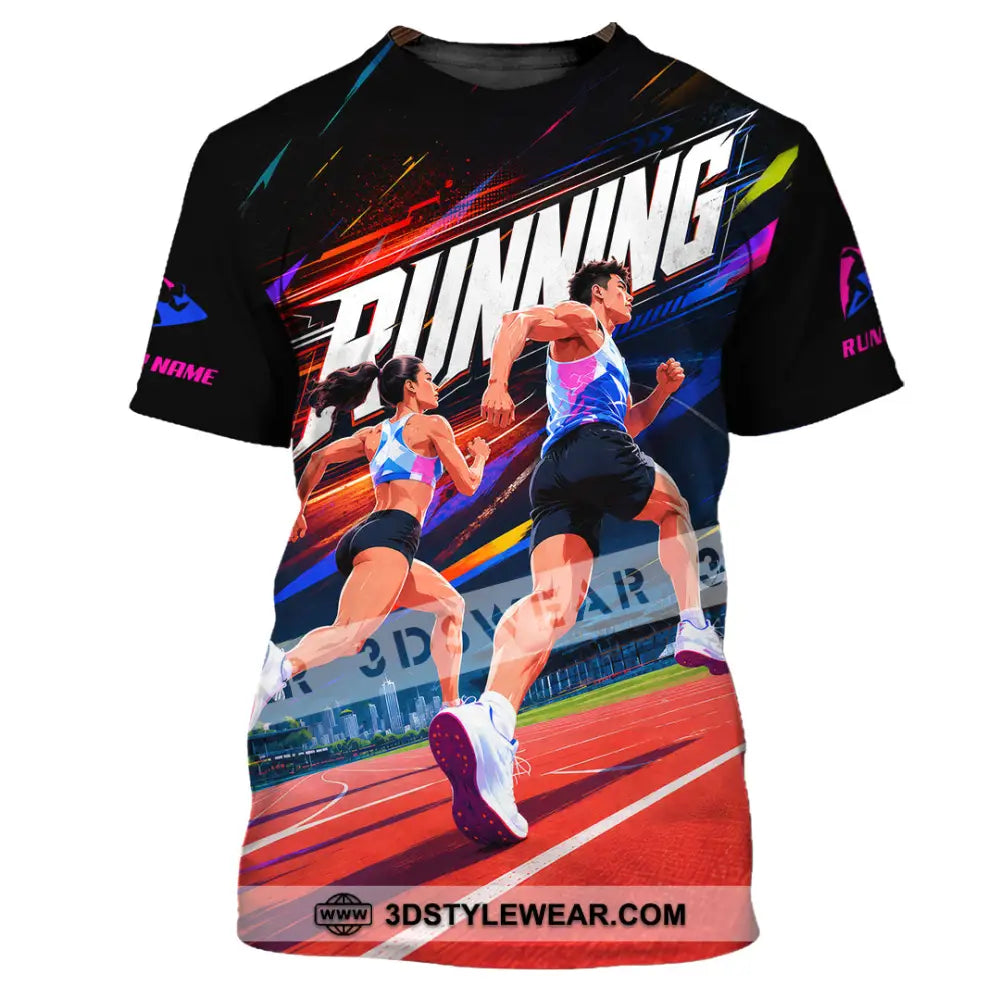 Unisex Shirt - Custom Running Shirt - T-Shirt / S - T-shirt
