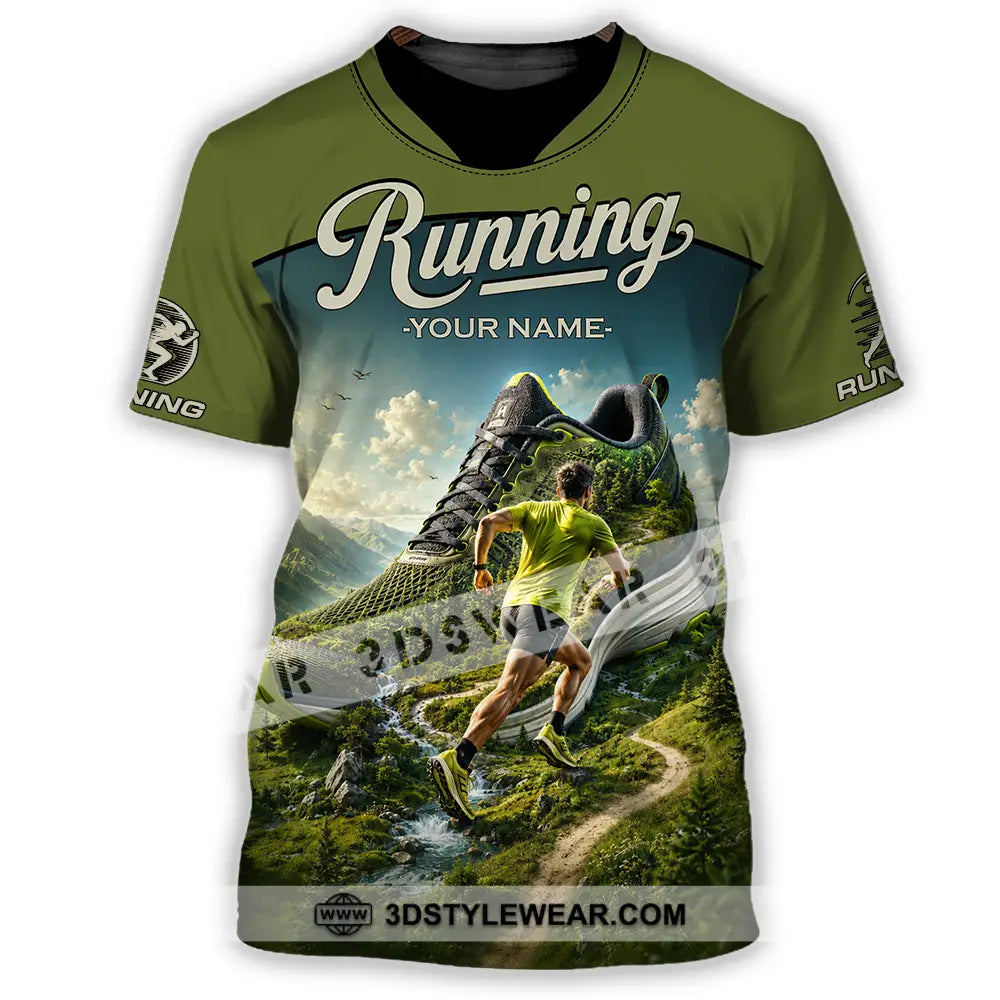 Unisex Shirt - Custom Running Shirt - T-Shirt / S - T-shirt