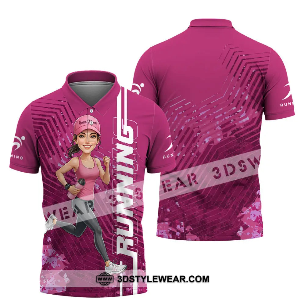 Unisex Shirt - Custom Running Women 3D Shirt - Polo Shirt / S - T-shirt